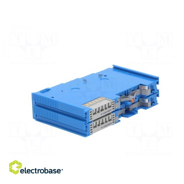 Module: analog input | IN: 4 | 24x100x67.8mm | IP20 | 24VDC paveikslėlis 4