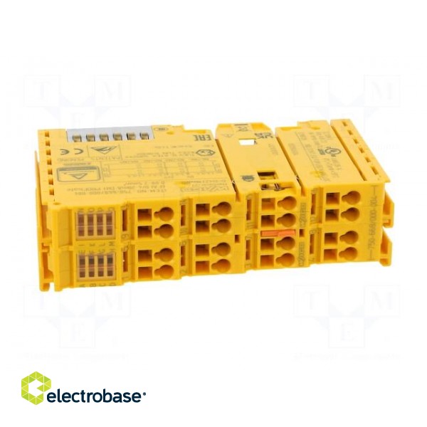 Module: analog input | OUT: 4 | IN: 4 | 24x100x67.8mm | IP20 | 24VDC фото 9