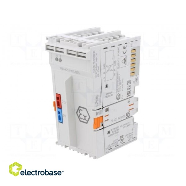 Module: mains | 48x100x70.9mm | IP20 | 1A | for DIN rail mounting фото 1