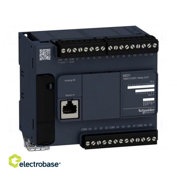 Module: PLC programmable controller | OUT: 10 | IN: 14 | 100÷240VAC