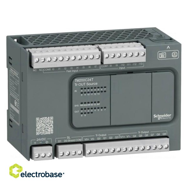 Module: PLC programmable controller | OUT: 10 | IN: 14 | IP20 | 24VDC фото 2