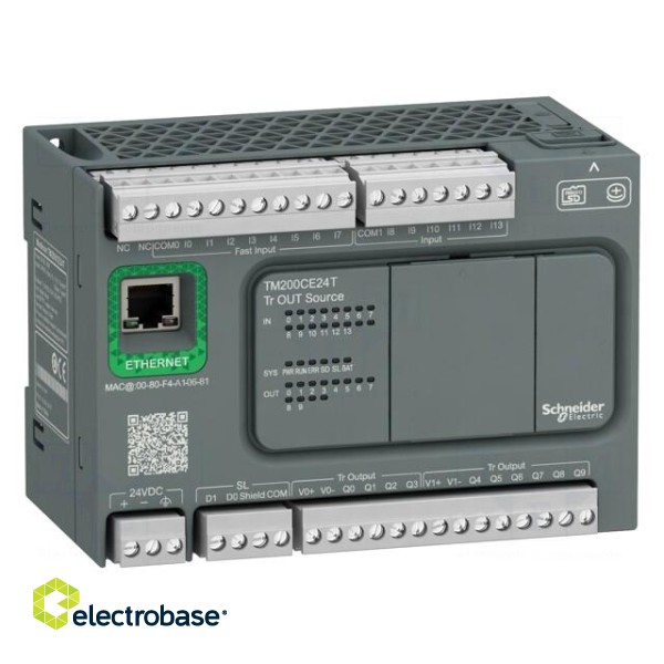 Module: PLC programmable controller | OUT: 10 | IN: 14 | IP20 | 24VDC фото 2