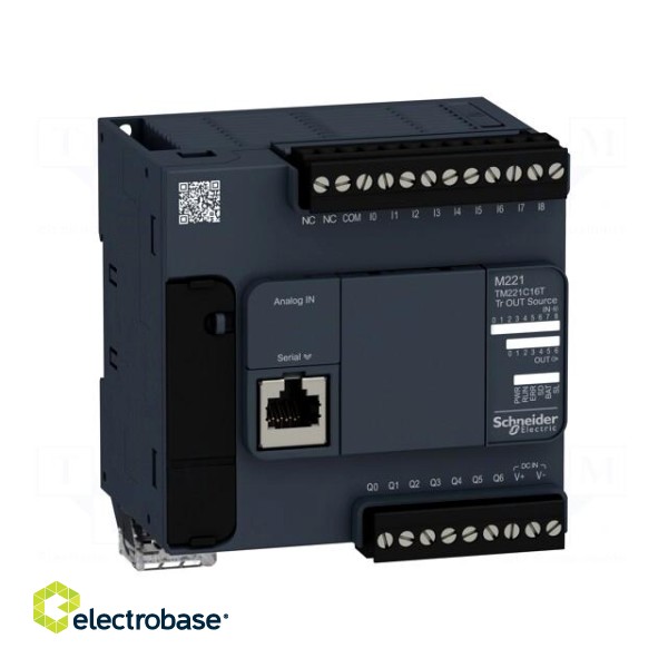 Module: PLC programmable controller | OUT: 7 | IN: 9 | 24VDC