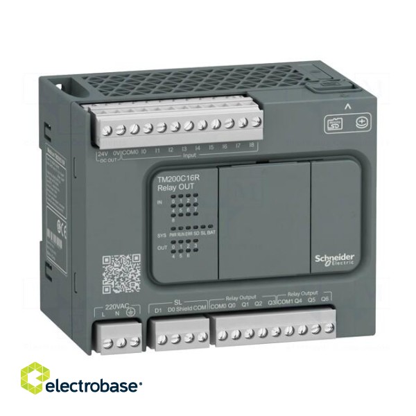 Module: PLC programmable controller | OUT: 7 | IN: 9 | IP20 | OUT: relay фото 2