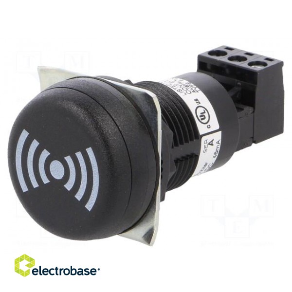 Signaller: sound | buzzer | 24VDC | 24VAC | Series: ESK | IP65 image 1