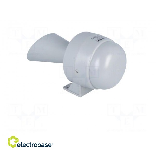 Signaller: sound | siren | 230VAC | 98dB | 584 | IP65 | 91.5x82.5x198mm image 4