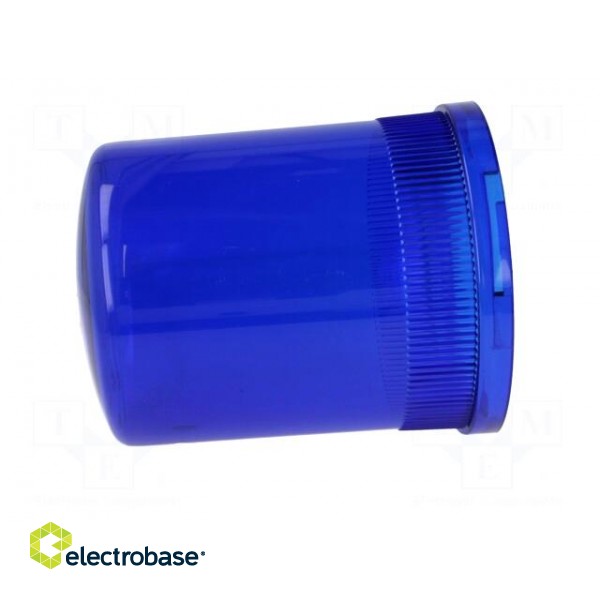 Signallers accessories: cloche | blue | IP65 | Ø150x205mm | Mat: ABS image 3