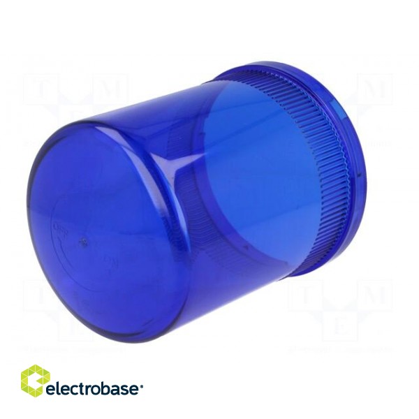 Signallers accessories: cloche | blue | IP65 | Ø150x205mm | Mat: ABS image 2