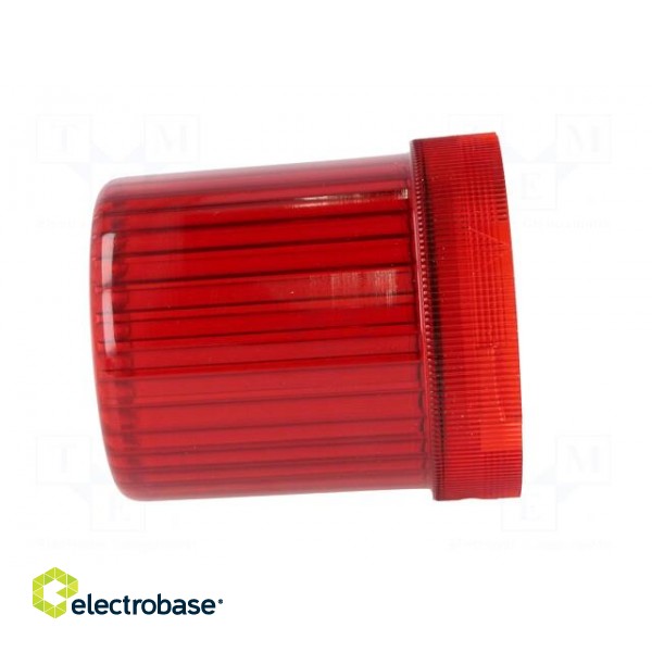Signallers accessories: cloche | red | Series: WLK | IP65 | Ø60x77mm фото 3