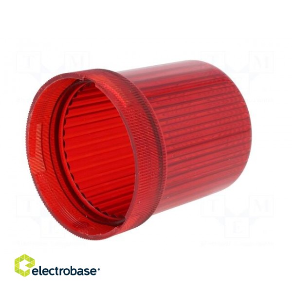 Signallers accessories: cloche | red | Series: WLK | IP65 | Ø60x77mm фото 6