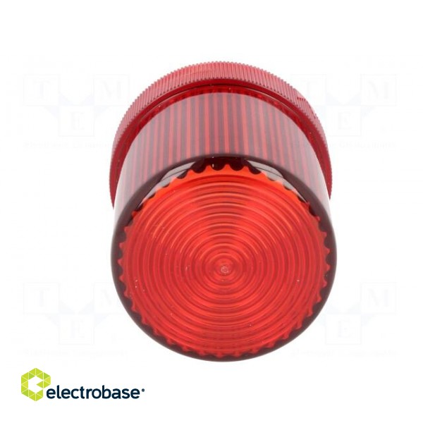 Signallers accessories: cloche | red | Series: WLK | IP65 | Ø60x77mm фото 9