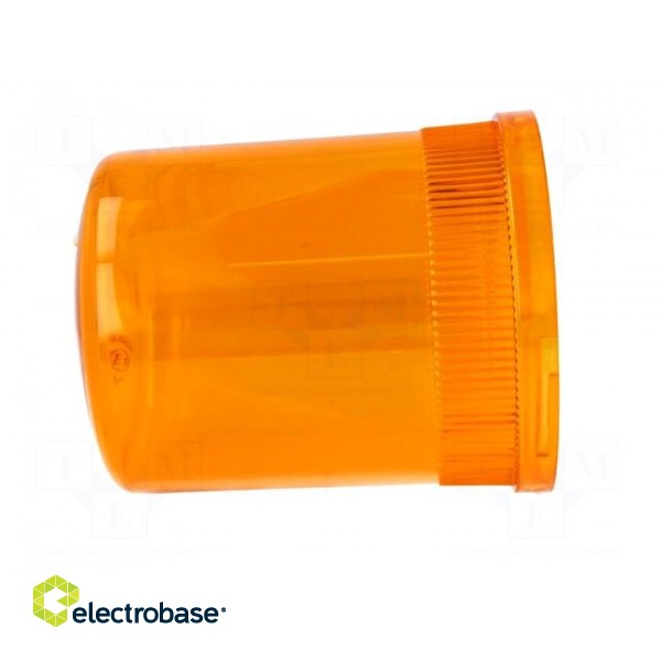Signallers accessories: cloche | orange | IP65 | Ø150x205mm | Mat: ABS image 3