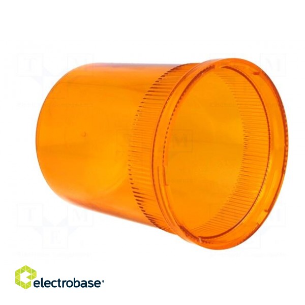 Signallers accessories: cloche | orange | IP65 | Ø150x205mm | Mat: ABS image 4
