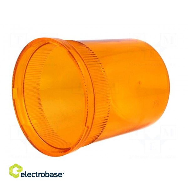 Signallers accessories: cloche | orange | IP65 | Ø150x205mm | Mat: ABS image 6