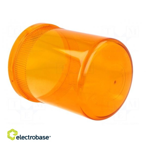 Signallers accessories: cloche | orange | IP65 | Ø150x205mm | Mat: ABS image 8