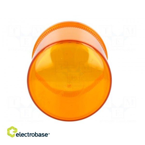 Signallers accessories: cloche | orange | IP65 | Ø150x205mm | Mat: ABS image 9