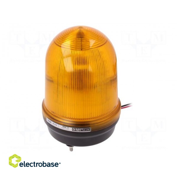 Signaller: lighting | flashing light,continuous light | amber image 1