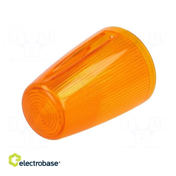 Signallers accessories: cloche | orange | Series: X125 | IP65 image 2