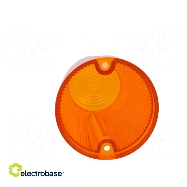Signallers accessories: cloche | orange | Series: X125 | IP65 image 5