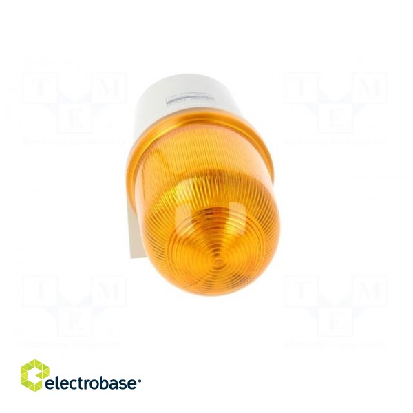 Signaller: lighting-sound | 10÷30VDC | LED | amber | IP65 | Ø97x218mm image 9
