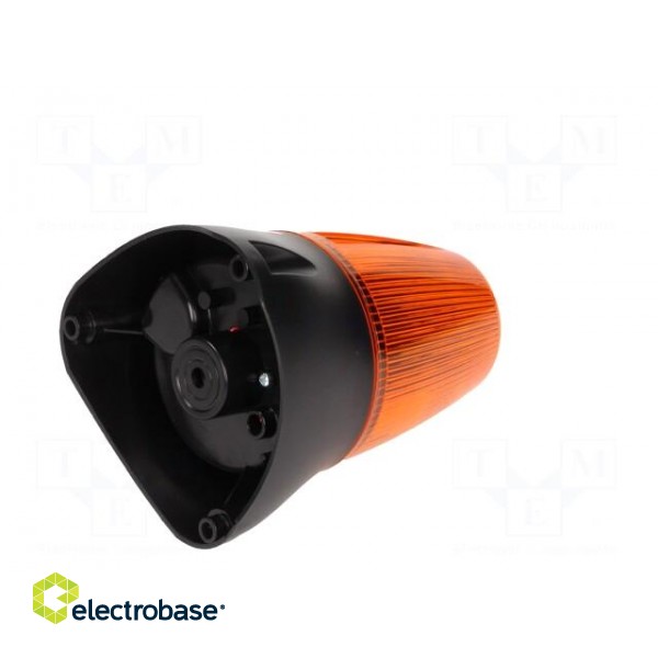 Signaller: lighting-sound | 20÷30VDC | 20÷30VAC | 8x LED | orange paveikslėlis 6