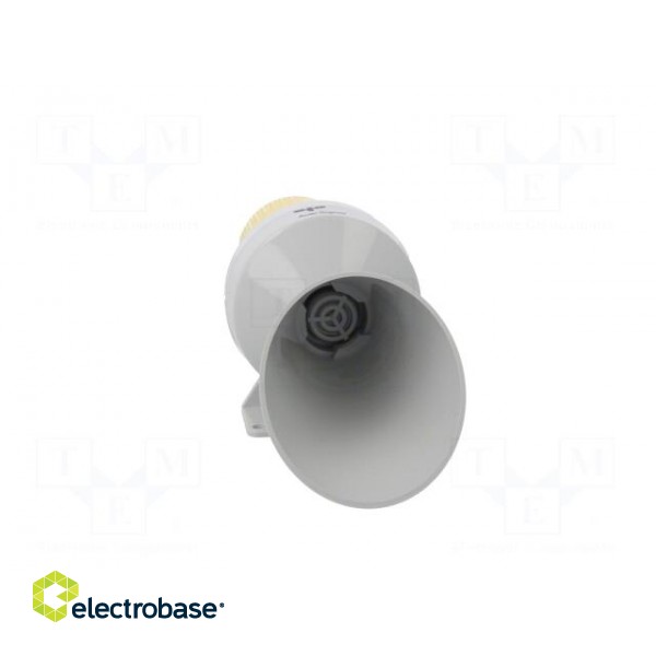 Signaller: lighting-sound | 230÷240VAC | bulb BA15D | yellow | IP43 фото 9