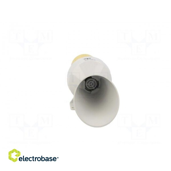 Signaller: lighting-sound | 24VDC | bulb BA15D | yellow | IP43 | KLL image 9
