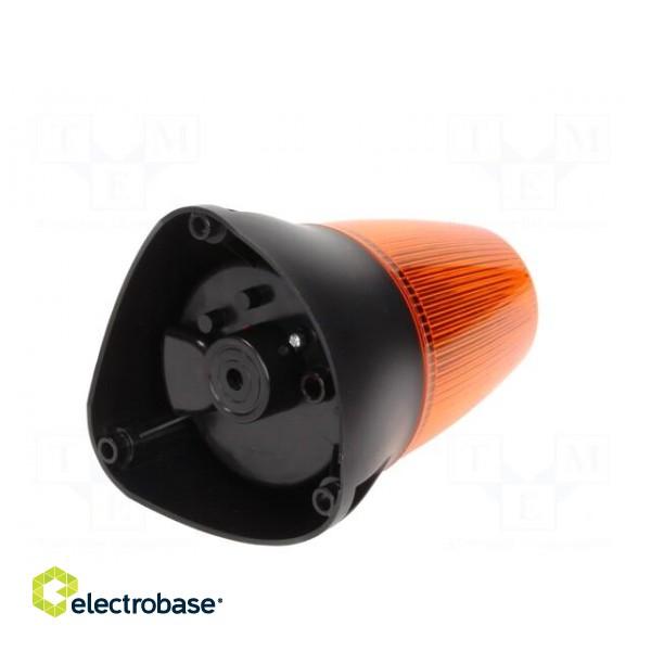 Signaller: lighting-sound | 85÷380VDC | 85÷280VAC | 8x LED | orange image 6