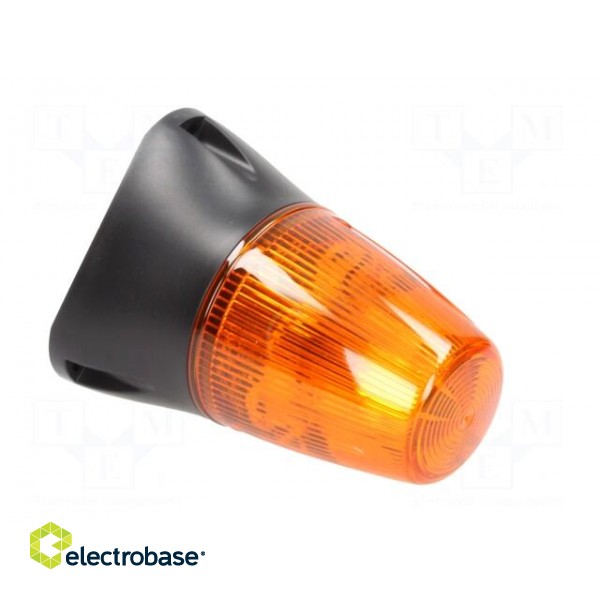 Signaller: lighting-sound | 85÷380VDC | 85÷280VAC | 8x LED | orange image 8