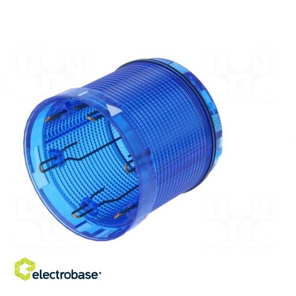 Signaller: lighting | bulb BA15D | blue | 12÷240VDC | 12÷240VAC | IP65 image 6