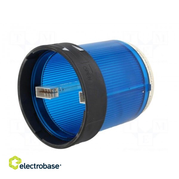 Signaller: lighting | bulb BA15D | blue | Usup: 24÷48VDC | Usup: 24VAC фото 6