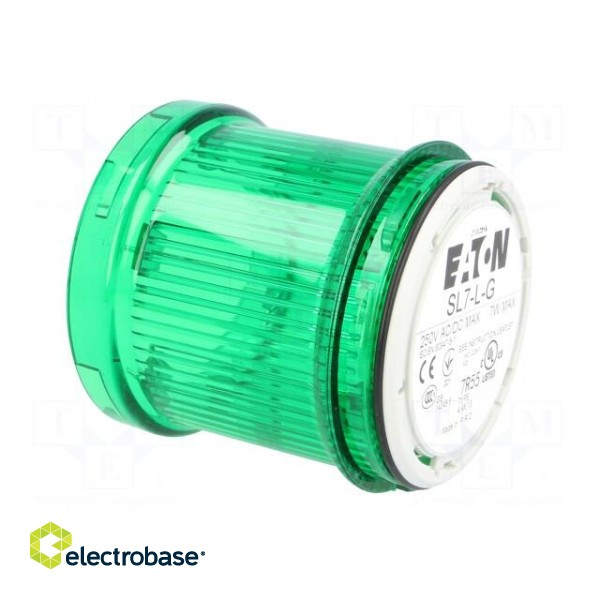 Signaller: lighting | bulb BA15D | green | Usup: 0÷250VDC | IP66 image 8