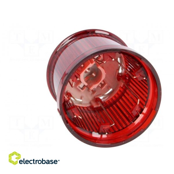 Signaller: lighting | bulb BA15D | red | Usup: 0÷250VDC | IP66 image 5