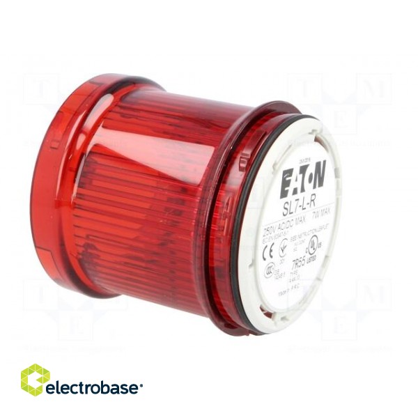 Signaller: lighting | bulb BA15D | red | Usup: 0÷250VDC | IP66 image 8
