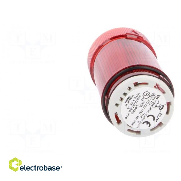 Signaller: lighting | bulb BA15D | red | Usup: 12÷250VDC | IP66 image 9