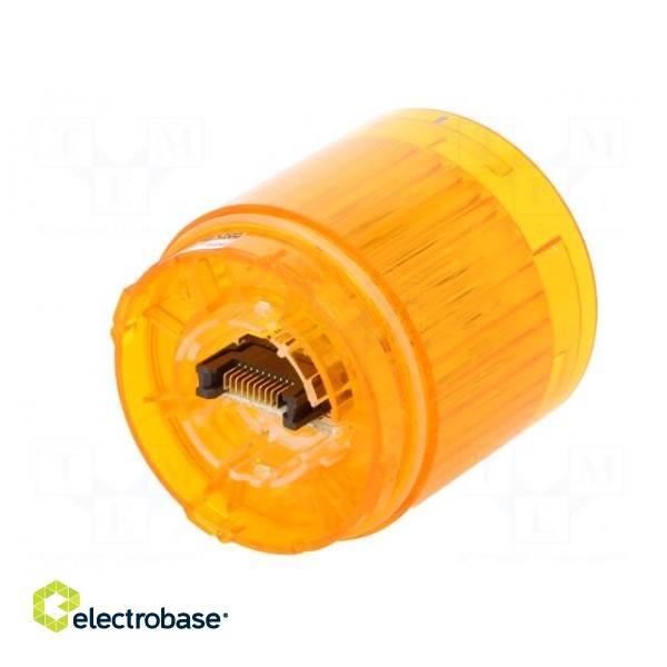 Signaller: lighting | LED | amber | 24VDC | IP65 | Ø50x50mm | LR5 image 2