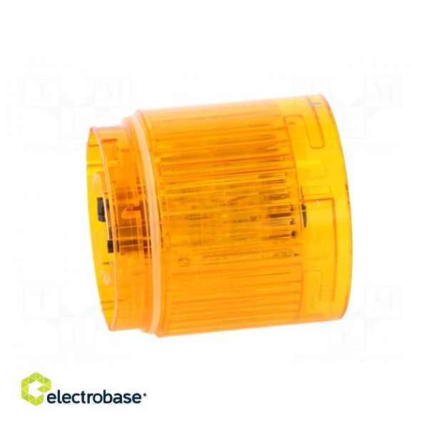 Signaller: lighting | LED | amber | 24VDC | IP65 | Ø50x50mm | LR5 image 3