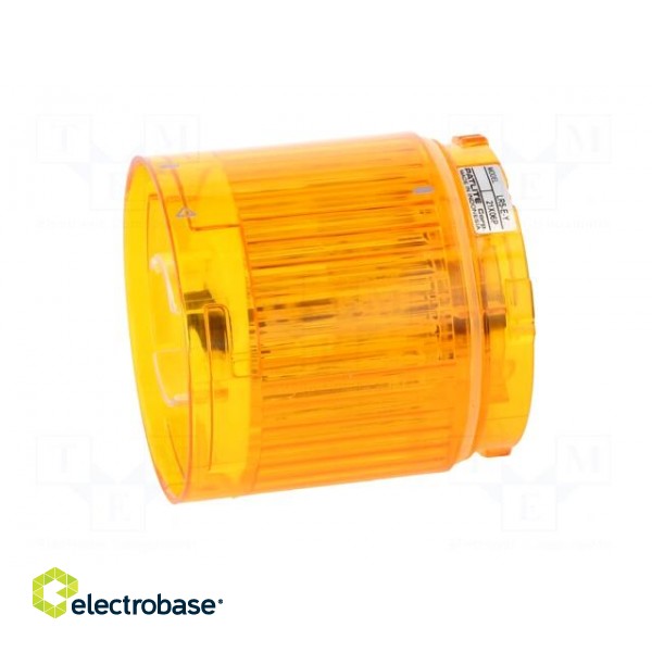 Signaller: lighting | LED | amber | 24VDC | IP65 | Ø50x50mm | LR5 image 7