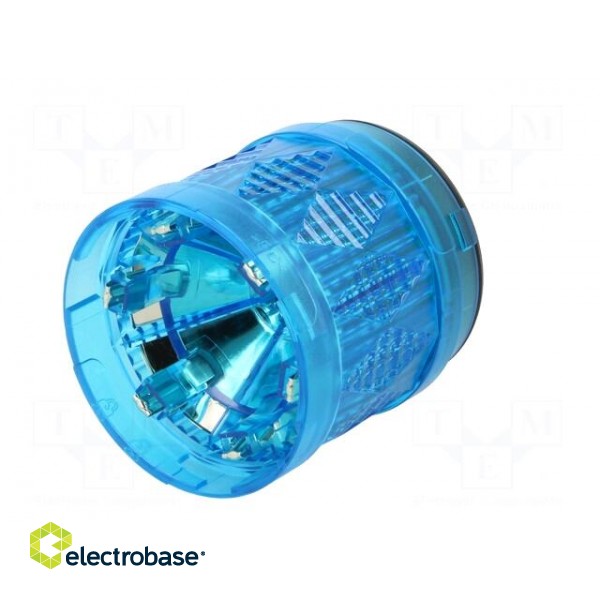 Signaller: lighting | LED | blue | Usup: 24VDC | Usup: 24VAC | IP65 | Ø60mm image 6