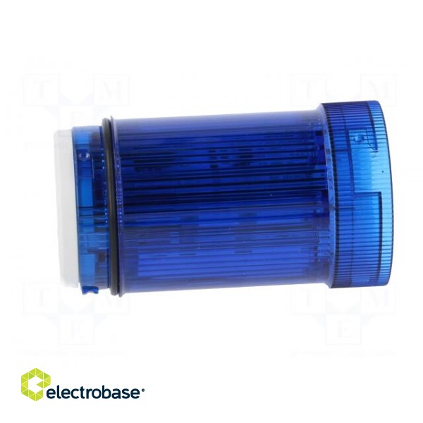 Signaller: lighting | LED | blue | 24VDC | 24VAC | IP66 | Ø40x77mm image 3