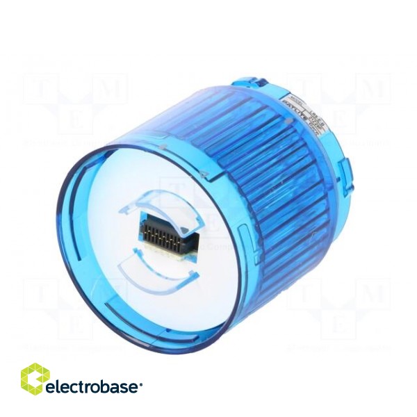 Signaller: lighting | LED | blue | 24VDC | IP65 | Ø50x50mm | LR5 | -20÷50°C image 6