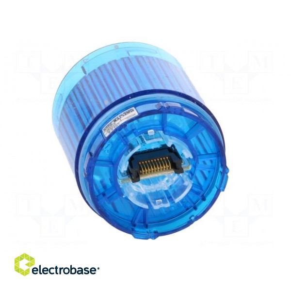 Signaller: lighting | LED | blue | 24VDC | IP65 | Ø50x50mm | LR5 | -20÷50°C image 9