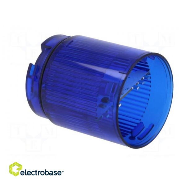Signaller: lighting | LED | blue | Usup: 24VDC | IP65 | Ø50x69mm image 4