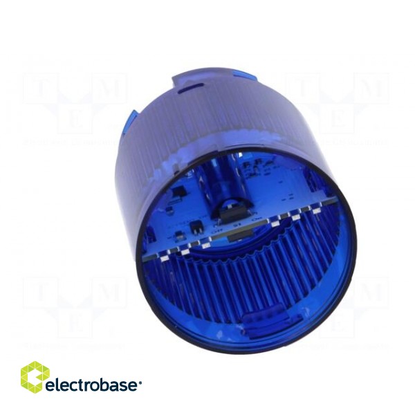 Signaller: lighting | LED | blue | Usup: 24VDC | IP65 | Ø50x69mm image 5