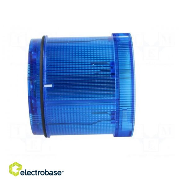 Signaller: lighting | LED | blue | 24VDC | IP65 | Ø70x65.5mm | -30÷60°C image 3