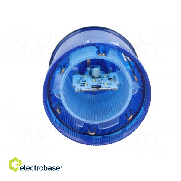Signaller: lighting | LED | blue | 24VDC | IP65 | Ø70x65.5mm | -30÷60°C image 5