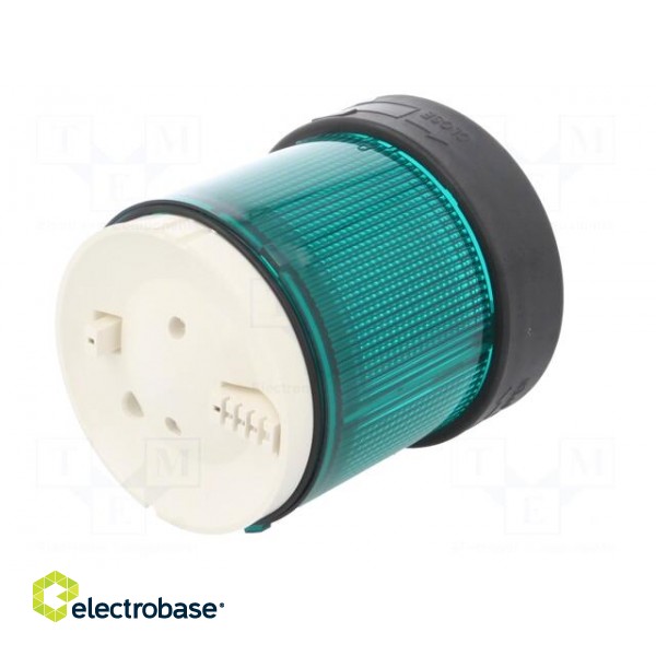 Signaller: lighting | LED | green | Usup: 24VDC | Usup: 24VAC | IP65 paveikslėlis 2