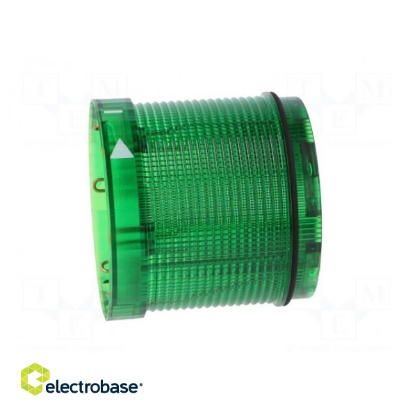 Signaller: lighting | LED | green | 24VDC | 24VAC | IP65 | Ø70x65.5mm image 7