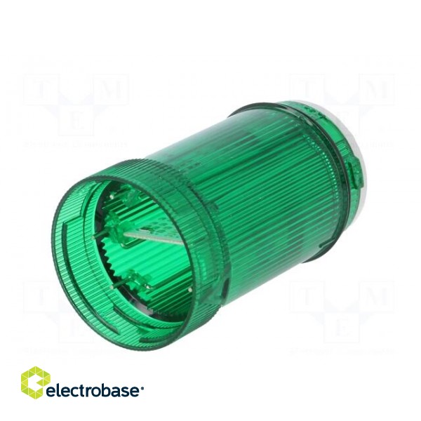 Signaller: lighting | LED | green | 24VDC | 24VAC | IP66 | Ø40x77mm image 6