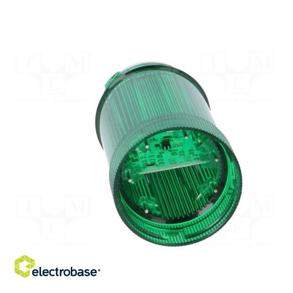 Signaller: lighting | LED | green | 24VDC | 24VAC | IP66 | Ø40x77mm image 5